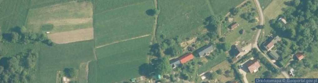Zdjęcie satelitarne Kapliczka, Figura Świętych, Krzyż