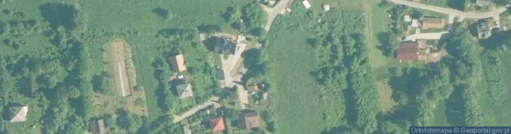 Zdjęcie satelitarne Kapliczka, Figura Świętych, Krzyż