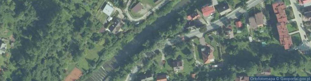 Zdjęcie satelitarne Kapliczka, Figura Świętych, Krzyż