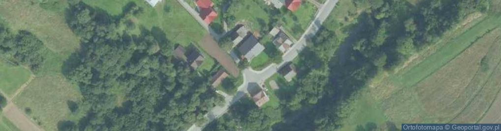 Zdjęcie satelitarne Kapliczka, Figura Świętych, Krzyż