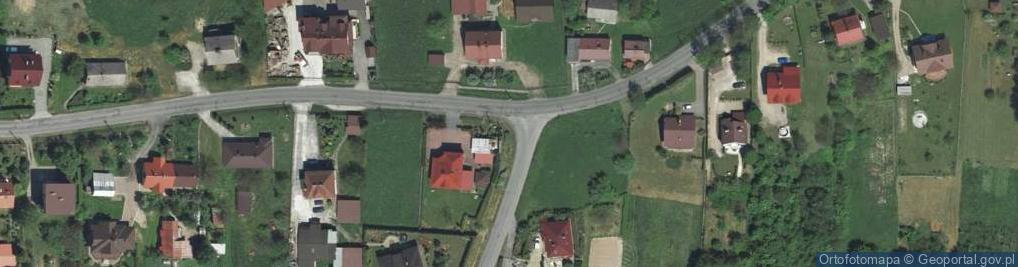 Zdjęcie satelitarne Kapliczka, Figura Świętych, Krzyż