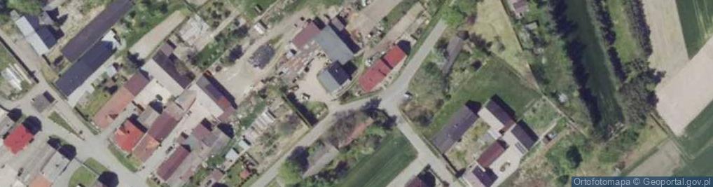 Zdjęcie satelitarne Kapliczka, Figura Świętych, Krzyż