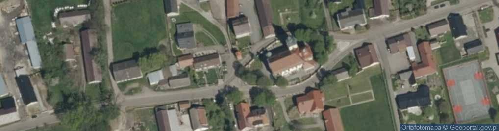 Zdjęcie satelitarne Kapliczka, Figura Świętych, Krzyż