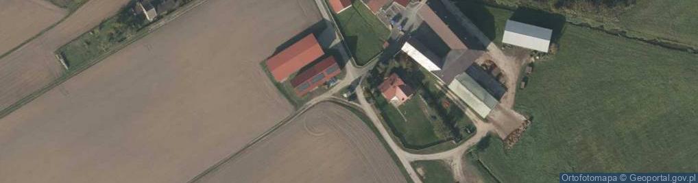 Zdjęcie satelitarne Kapliczka, Figura Świętych, Krzyż