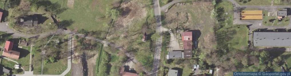 Zdjęcie satelitarne Kapliczka, Figura Świętych, Krzyż