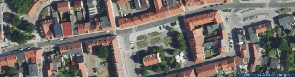 Zdjęcie satelitarne Kapliczka, Figura Świętych, Krzyż