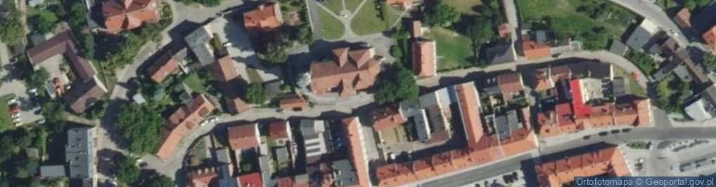 Zdjęcie satelitarne Kapliczka, Figura Świętych, Krzyż