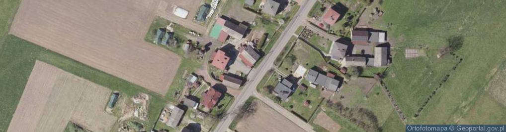 Zdjęcie satelitarne Kapliczka, Figura Świętych, Krzyż