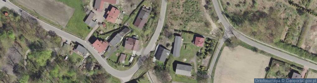 Zdjęcie satelitarne Kapliczka, Figura Świętych, Krzyż