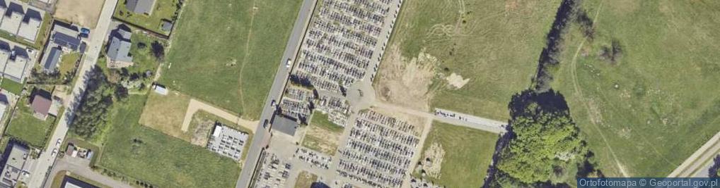 Zdjęcie satelitarne Kapliczka, Figura Świętych, Krzyż