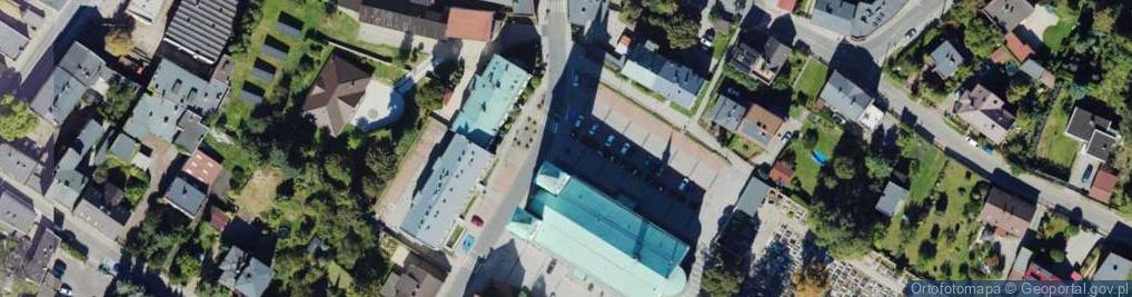 Zdjęcie satelitarne Kapliczka, Figura Świętych, Krzyż