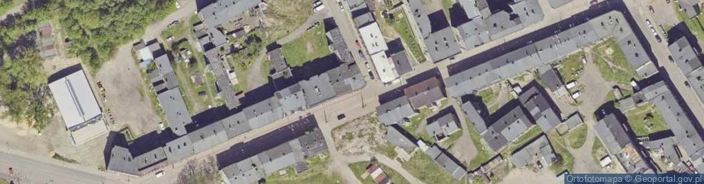 Zdjęcie satelitarne Kapliczka, Figura Świętych, Krzyż