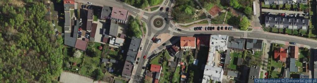 Zdjęcie satelitarne Kapliczka, Figura Świętych, Krzyż