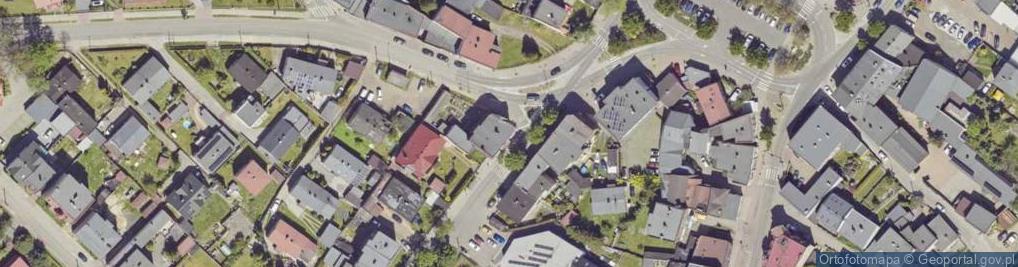 Zdjęcie satelitarne Kapliczka, Figura Świętych, Krzyż