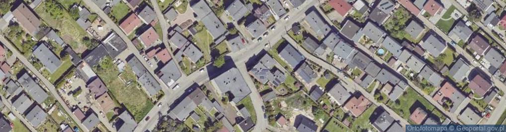 Zdjęcie satelitarne Kapliczka, Figura Świętych, Krzyż