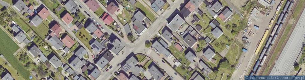 Zdjęcie satelitarne Kapliczka, Figura Świętych, Krzyż