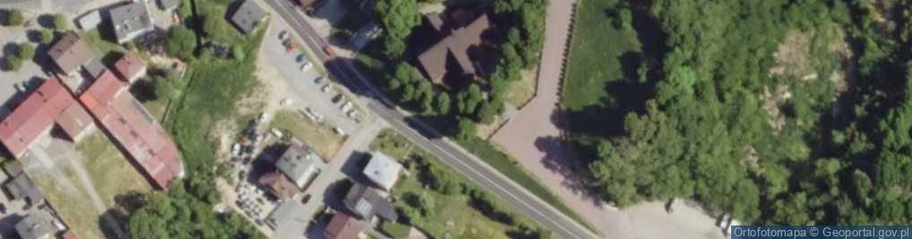 Zdjęcie satelitarne Kapliczka, Figura Świętych, Krzyż