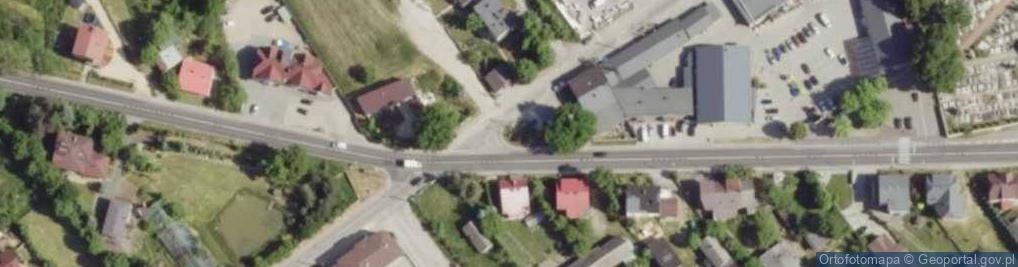 Zdjęcie satelitarne Kapliczka, Figura Świętych, Krzyż