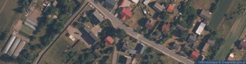 Zdjęcie satelitarne Kapliczka, Figura Świętych, Krzyż