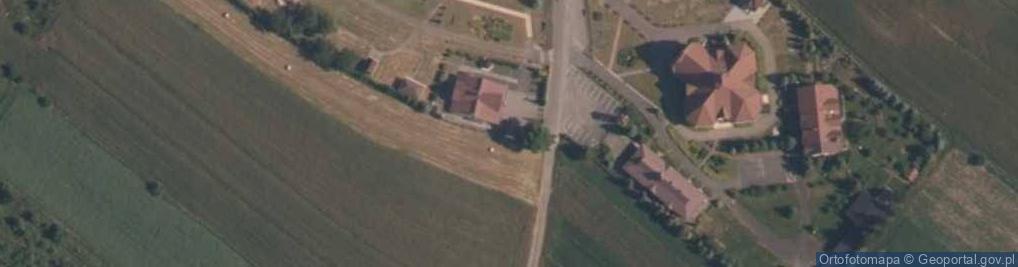Zdjęcie satelitarne Kapliczka, Figura Świętych, Krzyż