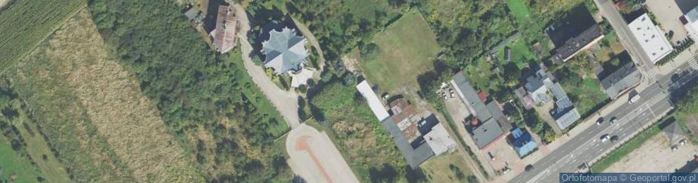 Zdjęcie satelitarne Kapliczka, Figura Świętych, Krzyż