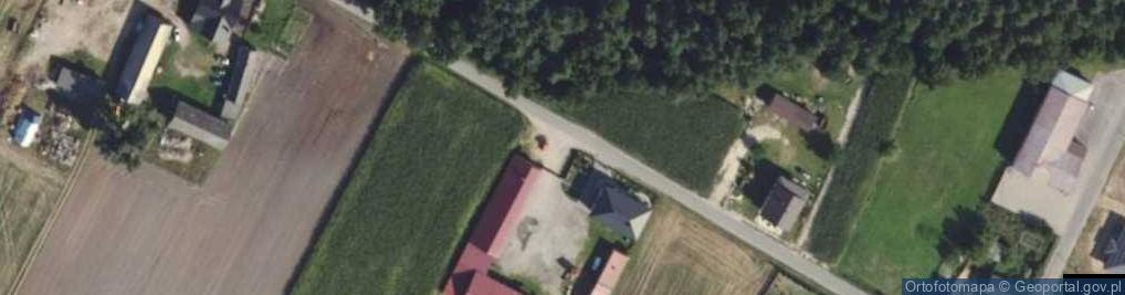 Zdjęcie satelitarne Kapliczka, Figura Świętych, Krzyż