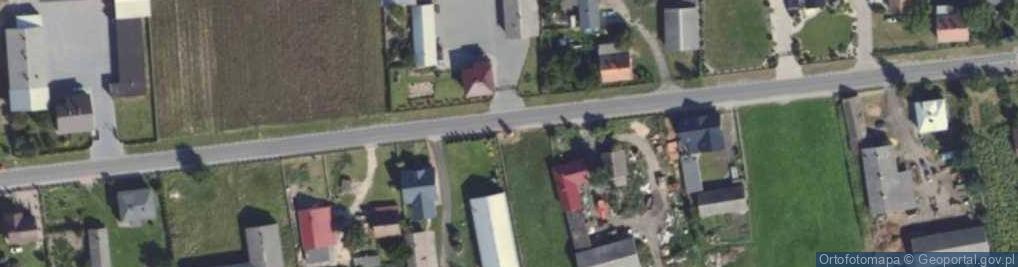 Zdjęcie satelitarne Kapliczka, Figura Świętych, Krzyż