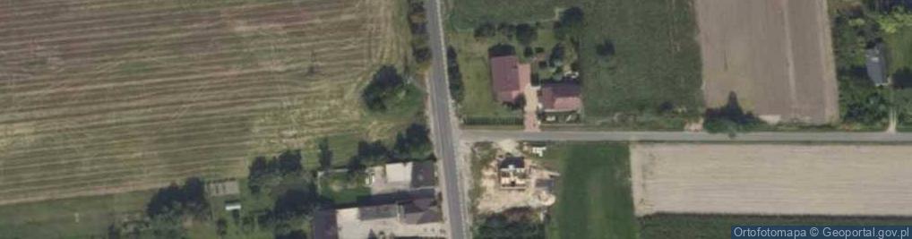Zdjęcie satelitarne Kapliczka, Figura Świętych, Krzyż