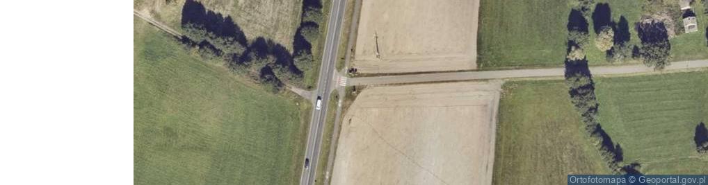 Zdjęcie satelitarne Kapliczka, Figura Świętych, Krzyż