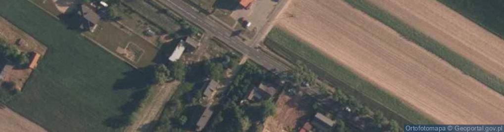 Zdjęcie satelitarne Kapliczka, Figura Świętych, Krzyż