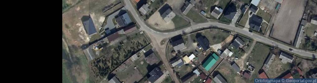 Zdjęcie satelitarne Kapliczka, Figura Świętych, Krzyż