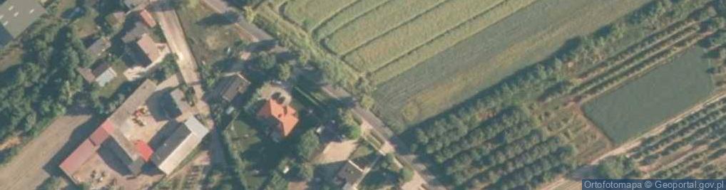 Zdjęcie satelitarne Kapliczka, Figura Świętych, Krzyż