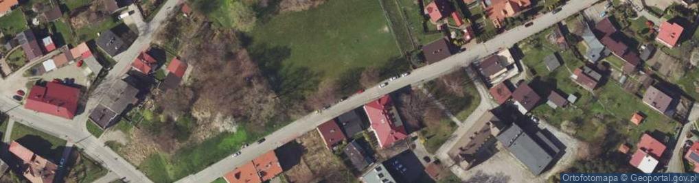 Zdjęcie satelitarne Kapliczka, Figura Świętych, Krzyż