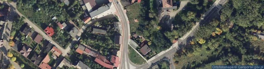 Zdjęcie satelitarne Kapliczka, Figura Świętych, Krzyż
