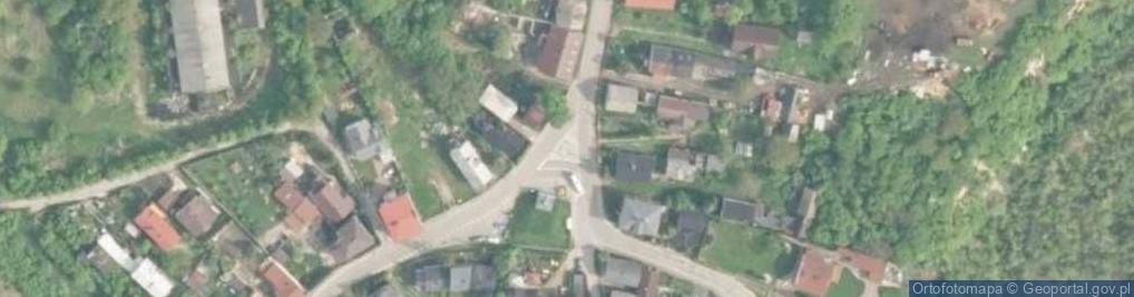 Zdjęcie satelitarne Kapliczka, Figura Świętych, Krzyż