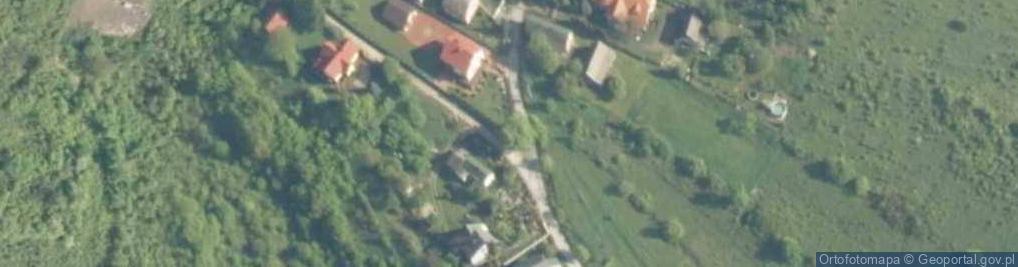 Zdjęcie satelitarne Kapliczka, Figura Świętych, Krzyż