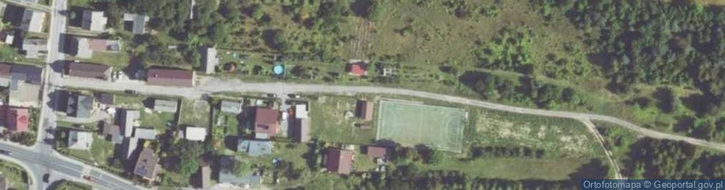 Zdjęcie satelitarne Kapliczka, Figura Świętych, Krzyż