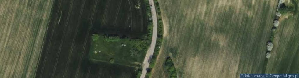 Zdjęcie satelitarne Kapliczka, Figura Świętych, Krzyż