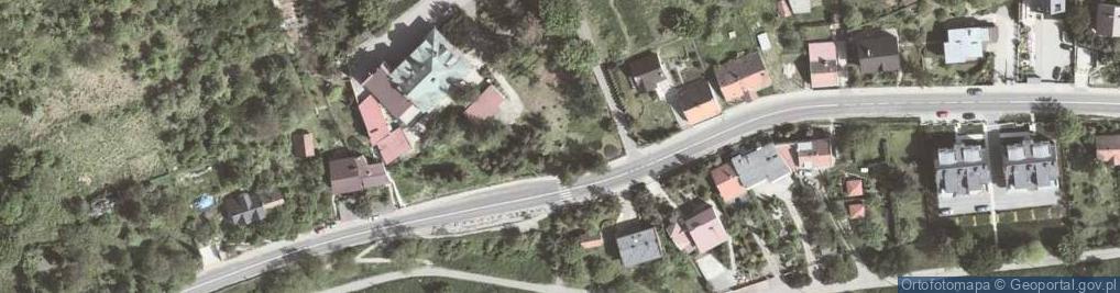Zdjęcie satelitarne Kapliczka, Figura Świętych, Krzyż