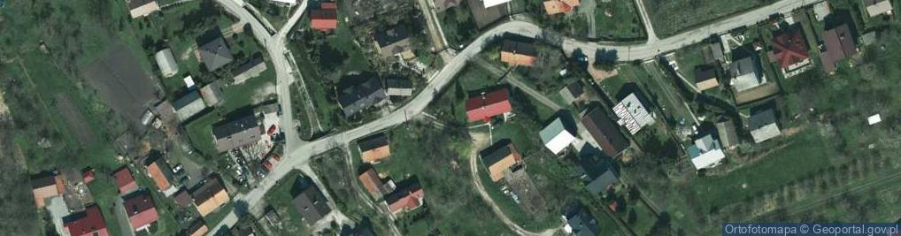 Zdjęcie satelitarne Kapliczka, Figura Świętych, Krzyż