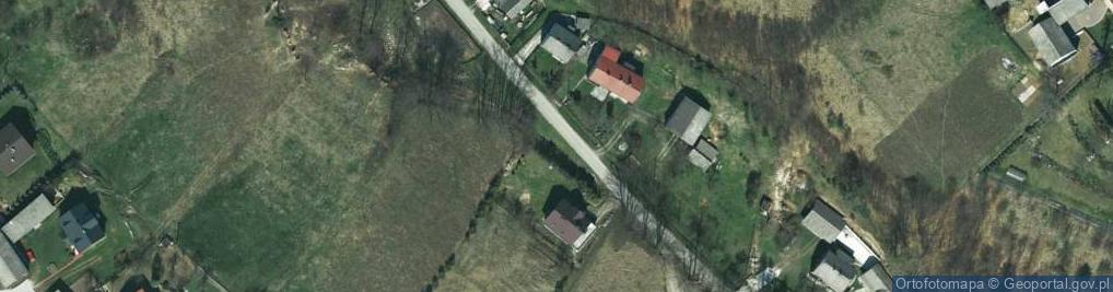 Zdjęcie satelitarne Kapliczka, Figura Świętych, Krzyż