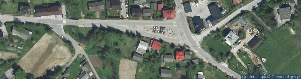 Zdjęcie satelitarne Kapliczka, Figura Świętych, Krzyż