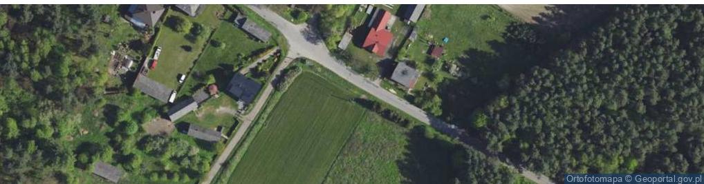 Zdjęcie satelitarne Kapliczka, Figura Świętych, Krzyż