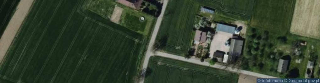 Zdjęcie satelitarne Kapliczka, Figura Świętych, Krzyż