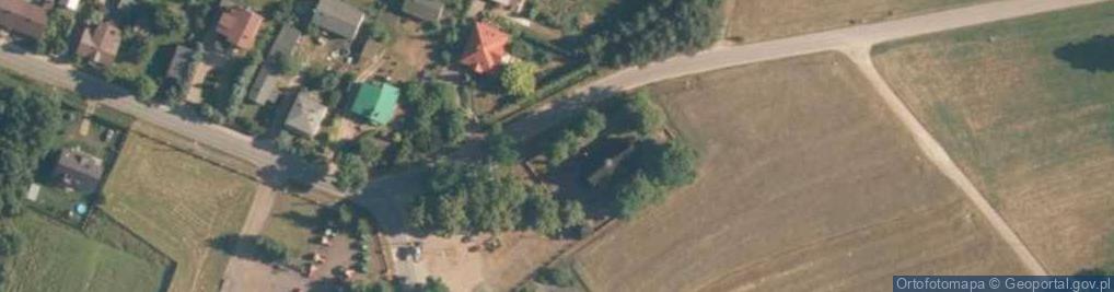 Zdjęcie satelitarne Kapliczka, Figura Świętych, Krzyż