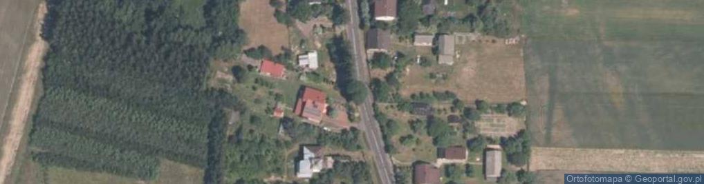 Zdjęcie satelitarne Kapliczka, Figura Świętych, Krzyż