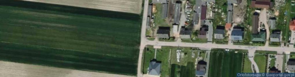 Zdjęcie satelitarne Kapliczka, Figura Świętych, Krzyż