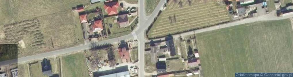 Zdjęcie satelitarne Kapliczka, Figura Świętych, Krzyż