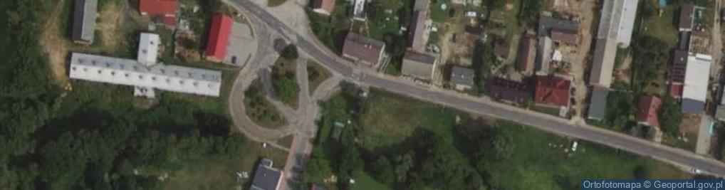 Zdjęcie satelitarne Kapliczka, Figura Świętych, Krzyż