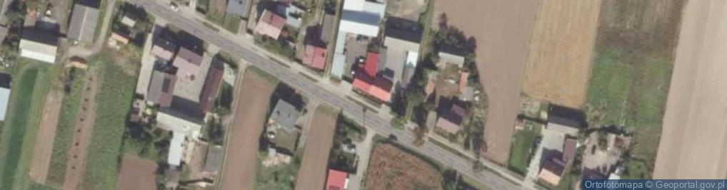 Zdjęcie satelitarne Kapliczka, Figura Świętych, Krzyż